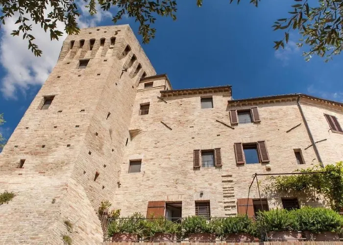 펜션 Marcheamore - Torre Da Bora- Luxurioeser Mittelalterlicher Turm By Interhome Magliano di Tenna